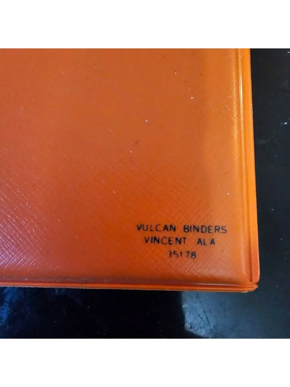 Auburn University E-Day 86 Orange Notebook Organizer Vintage Agenda Planner Febr